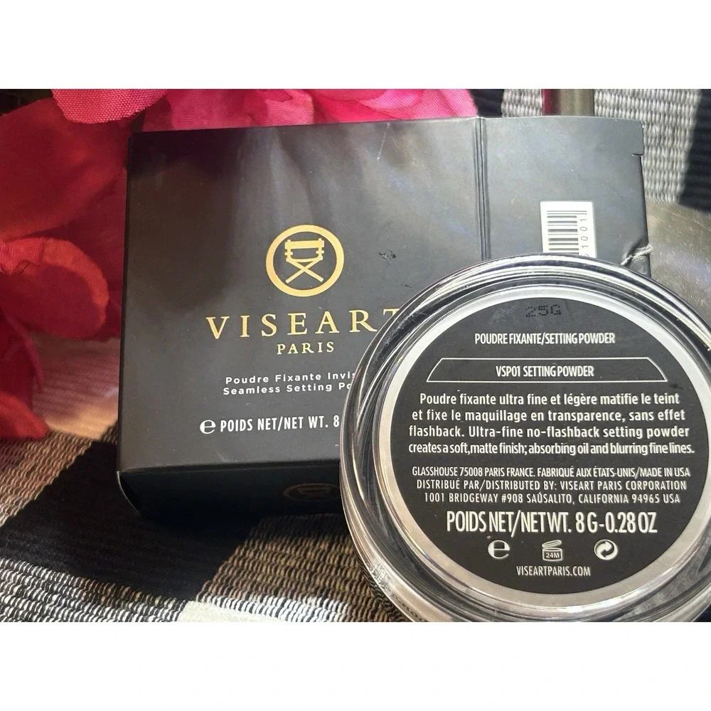 Sealed Viseart Paris NEW Seamless Setting Powder VSP01‎ (0.28 Oz) Full Size
